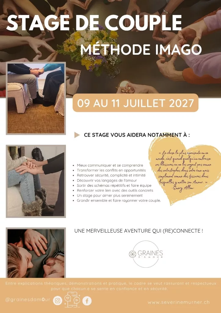 Stage de couple — 09 au 11 juillet 2027