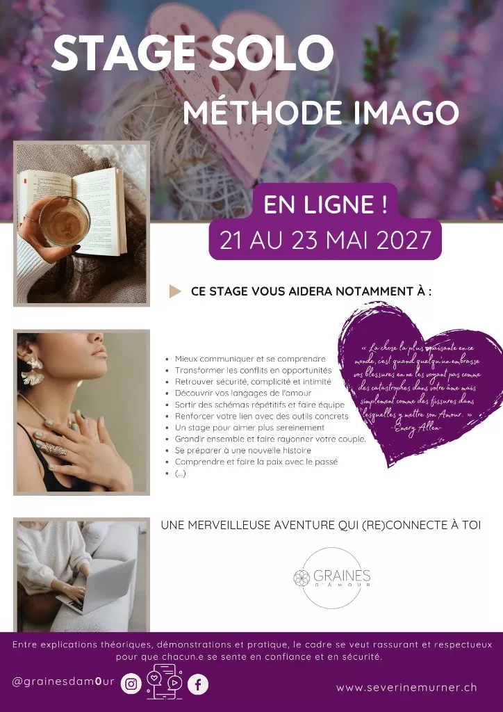 Stage Solo — 21 au 23 mai 2027 (en ligne)